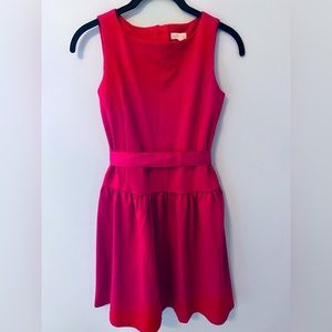 Little girl red size 12 dress